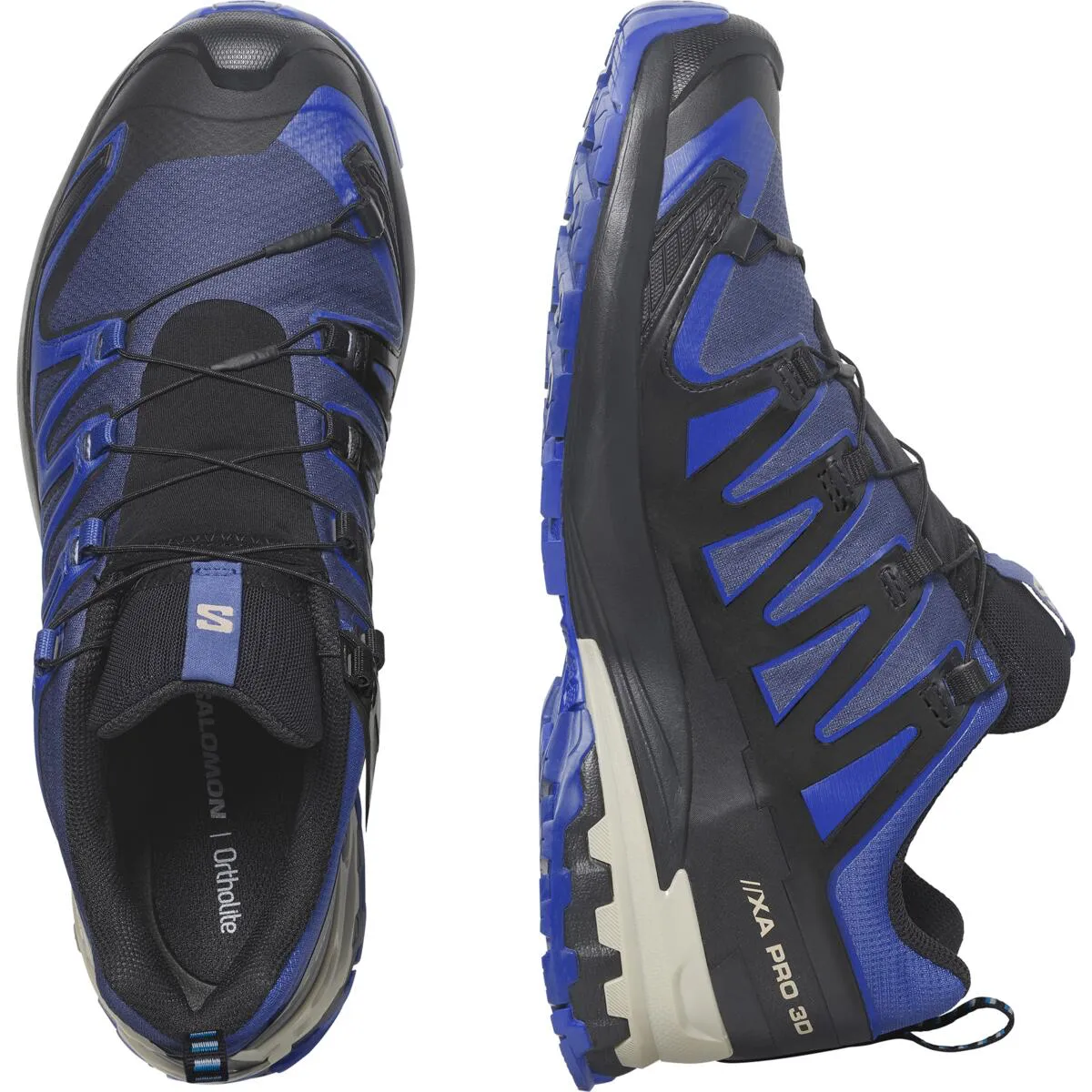 Salomon Men's XA Pro 3D V9 GORE-TEX Blue Print/Surf The Web/Lapis Blue