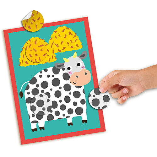 Ses creative knutselset dierenprint stickers