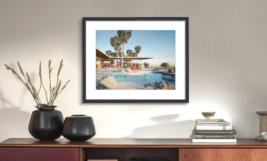 Palm Springs by Guachinarte - Darlings - Small Limited Edition. 30x40.