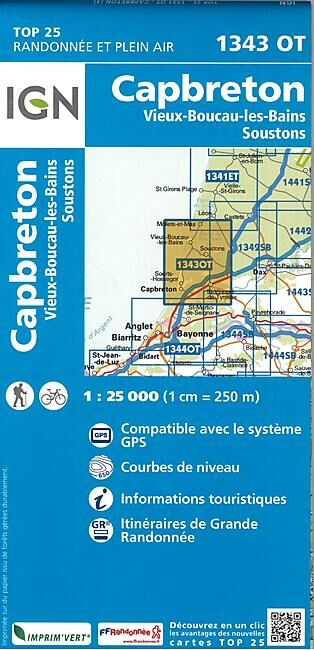 IGN - TOP 25 1343 OT CAPBRETON 1 25 000