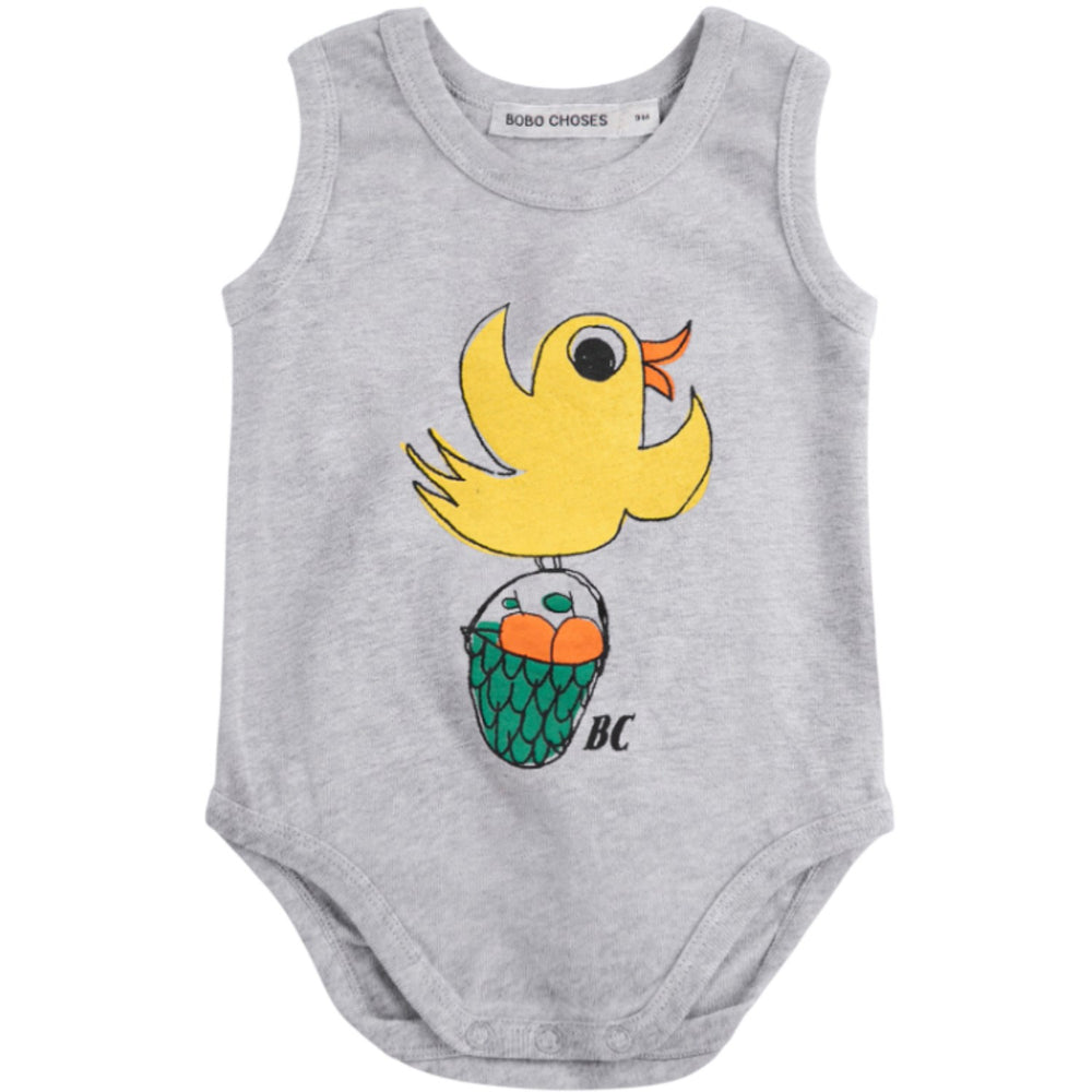 Køb Bobo Choses Heather Grey Flying Oranges Body