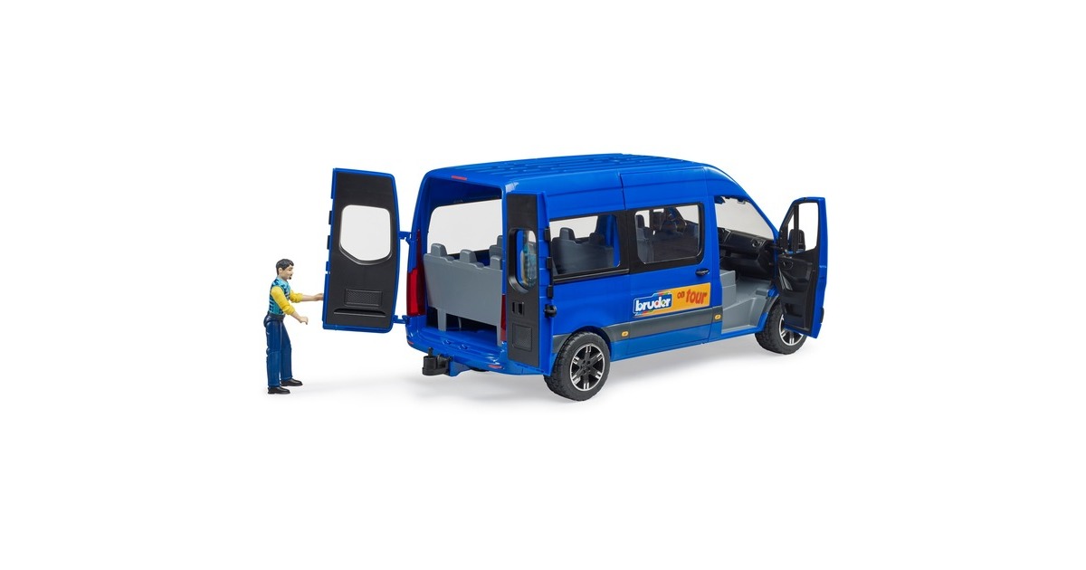 bruderMercedes-Benz Sprinter Transfer met bestuurder Modelvoertuig  (02681)