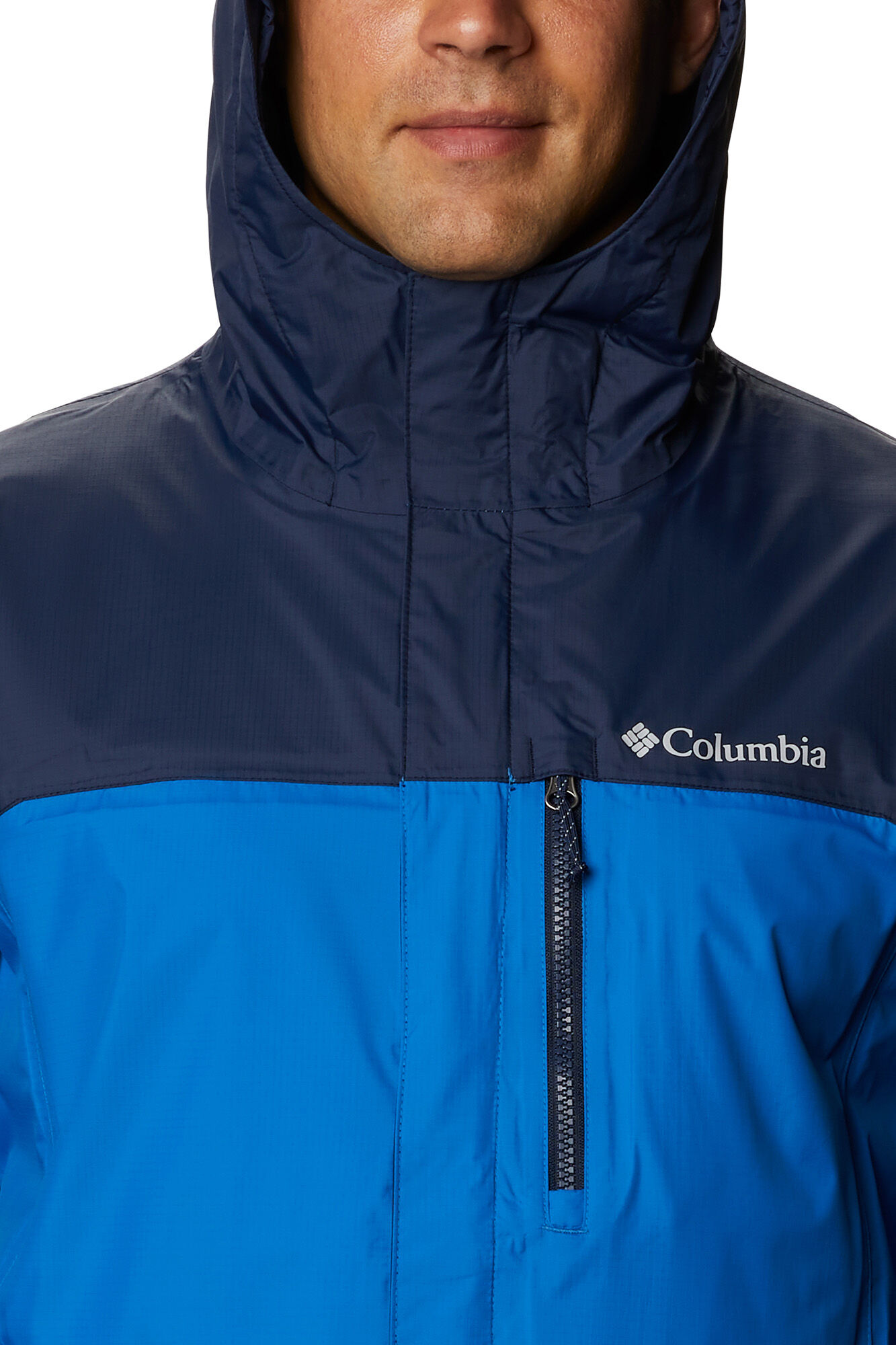 Jaqueta Columbia Masculina Pouring Adventure™ - Azul Médio