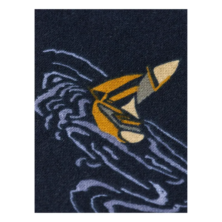 Scotch & Soda Sweat Voiliers | Bleu nuit