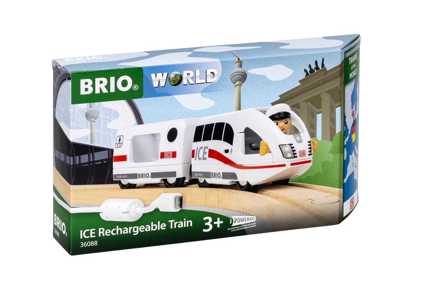 BRIO - ICE Rechargeable Train (Trains of the world)
