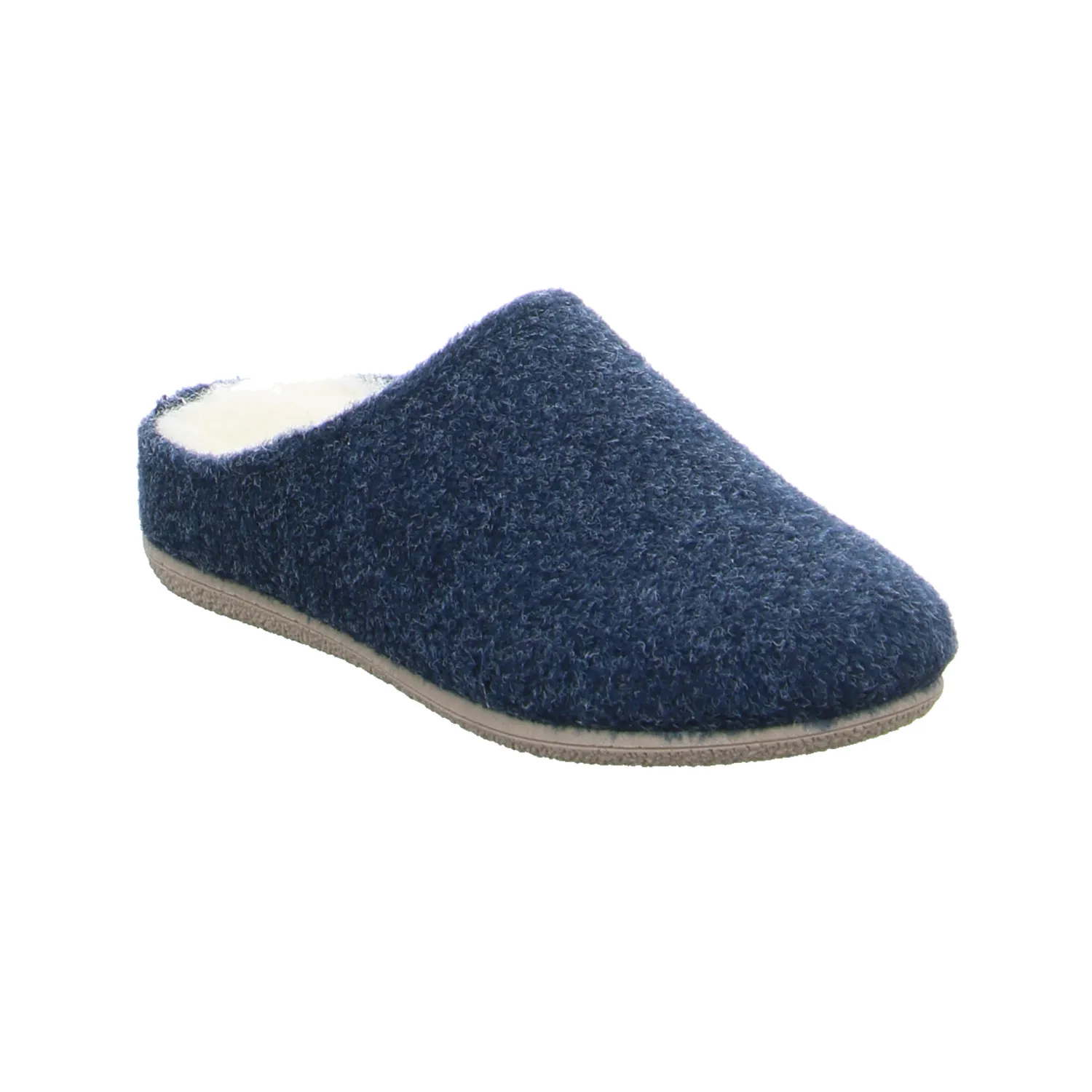 Hausschuh Blau Textil