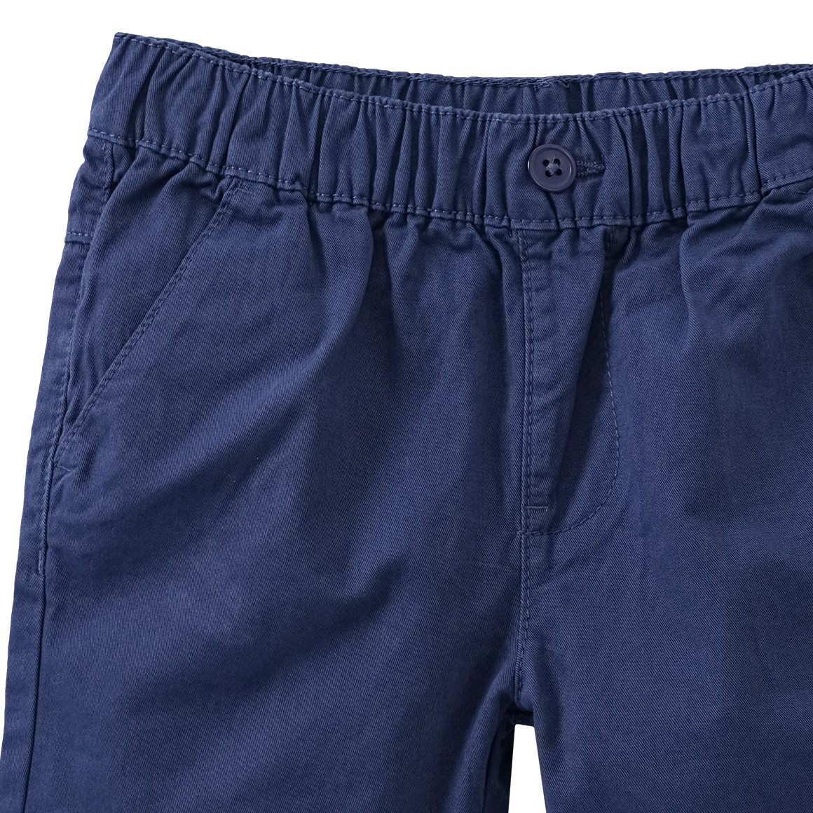 Topolino Jungen Shorts in unifarben dunkelblau