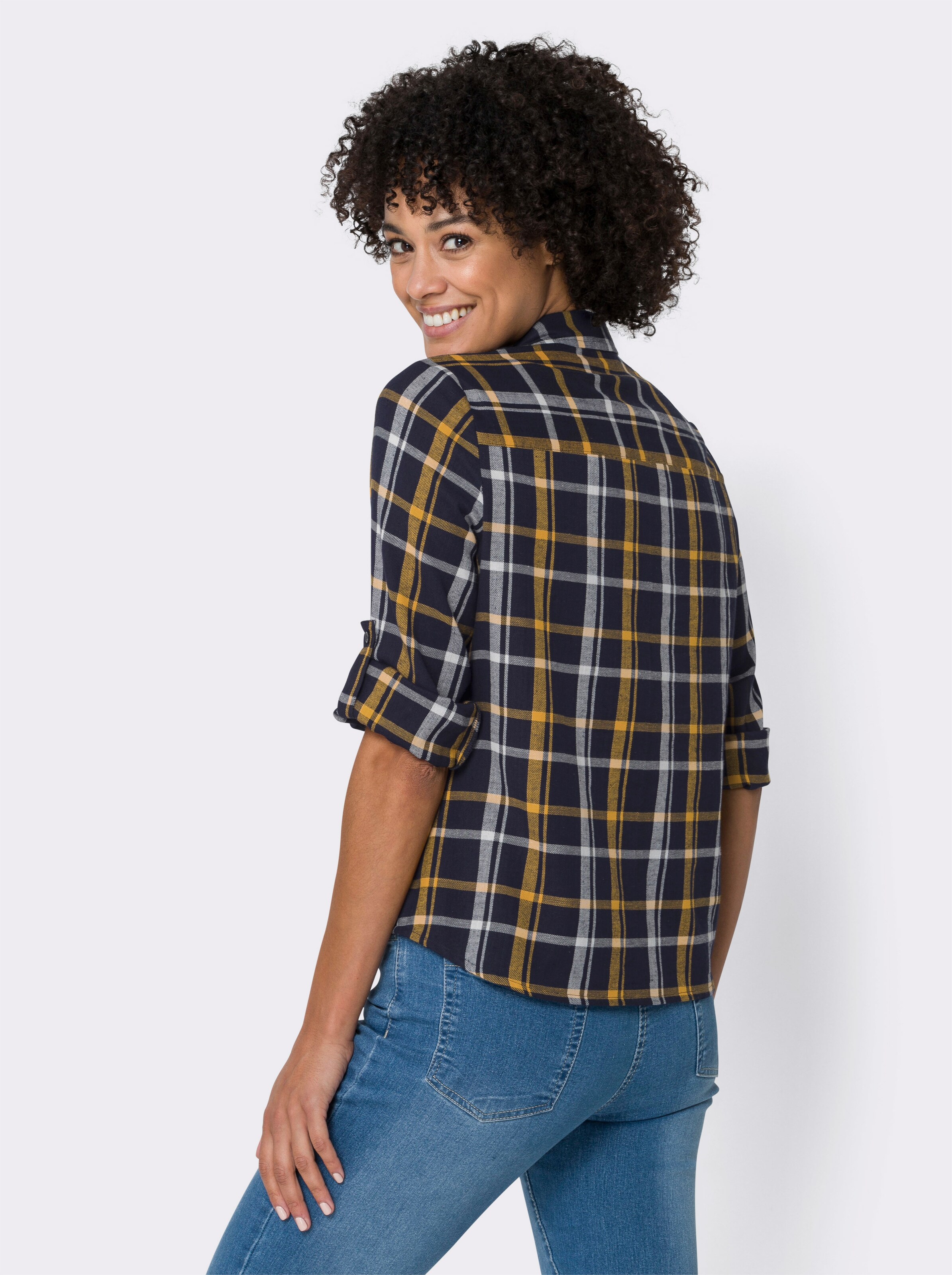 Flanellbluse