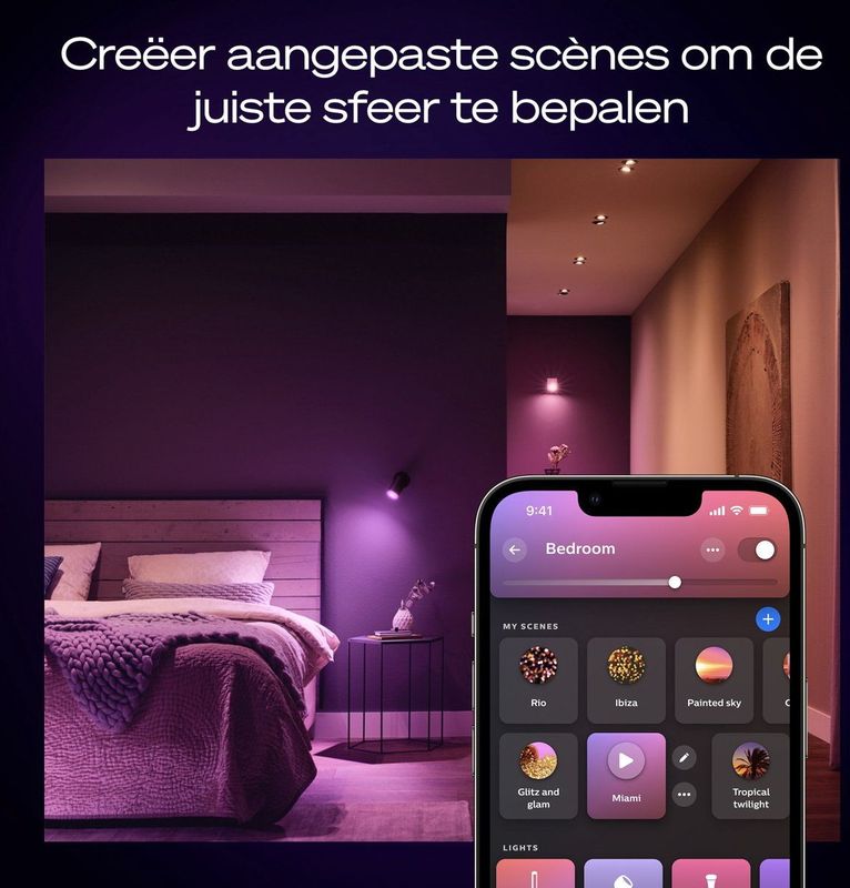Philips - Hue Bridge Pro - Starterkit - Met LED Dimmer Switch