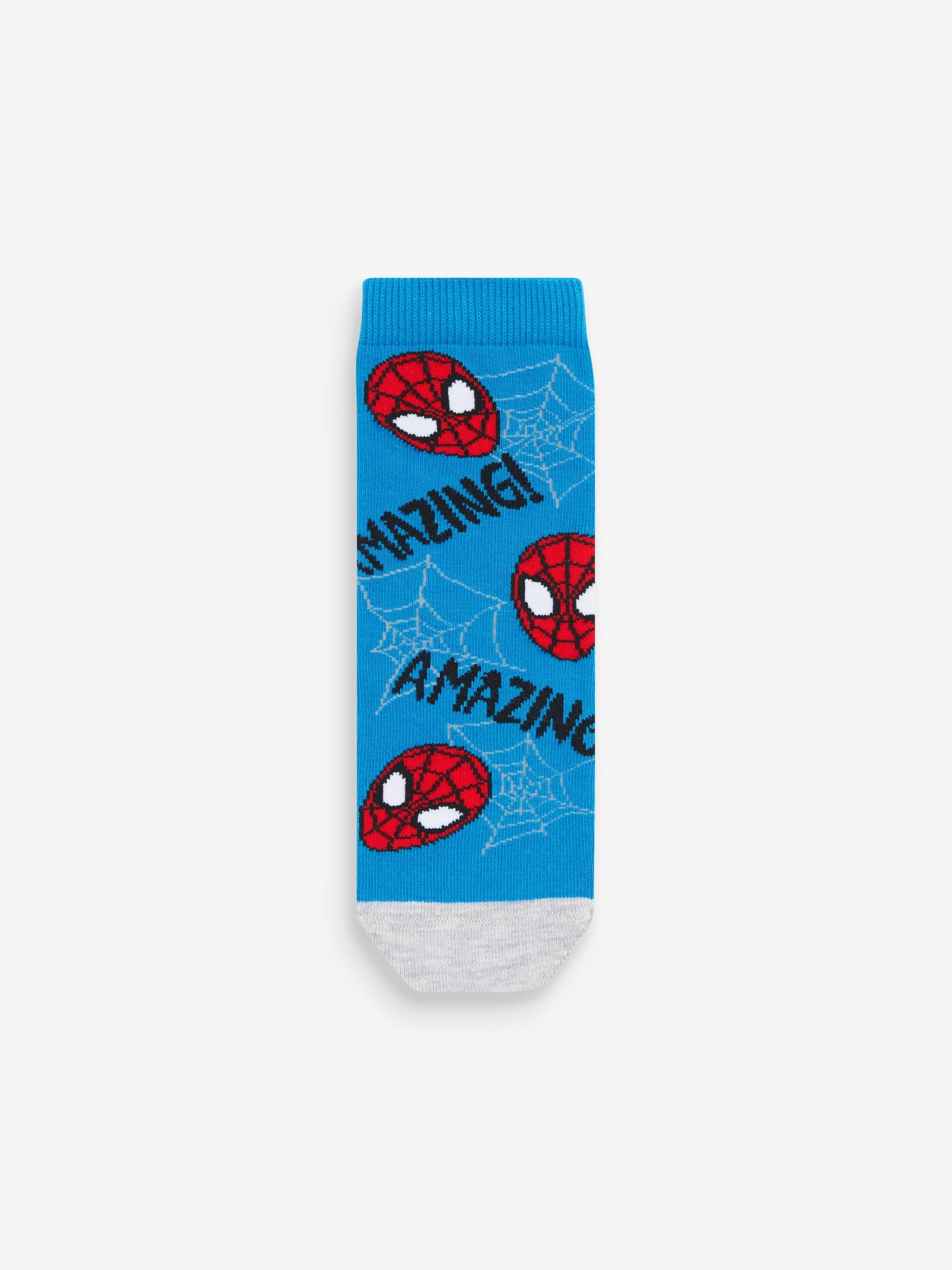 Spiderman - Verpakking van 5 paar Character sokken met hoog katoengehalte