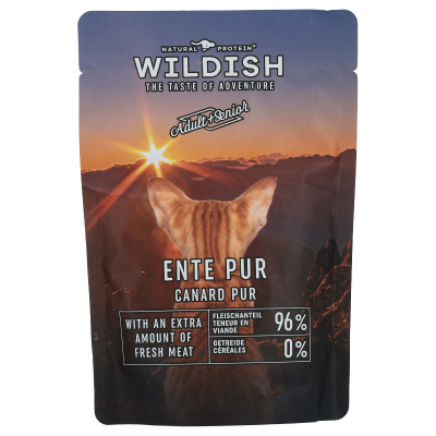 Wildish Cat Adult &Senior Ente pur 10x85g