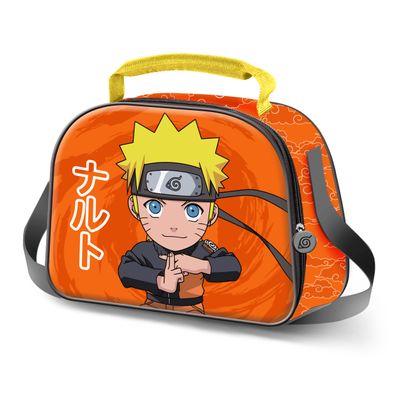 Naruto Chikara - Sac à goûter 3D - 1 compartiment - Karactermania