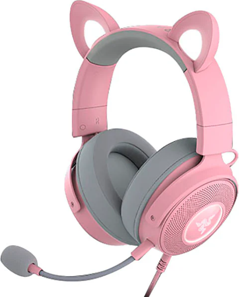 RAZER Gaming-Headset »Kraken Kitty V2 Pro« Mikrofon abnehmbar | Rauschunterdrückung | Stummschaltung