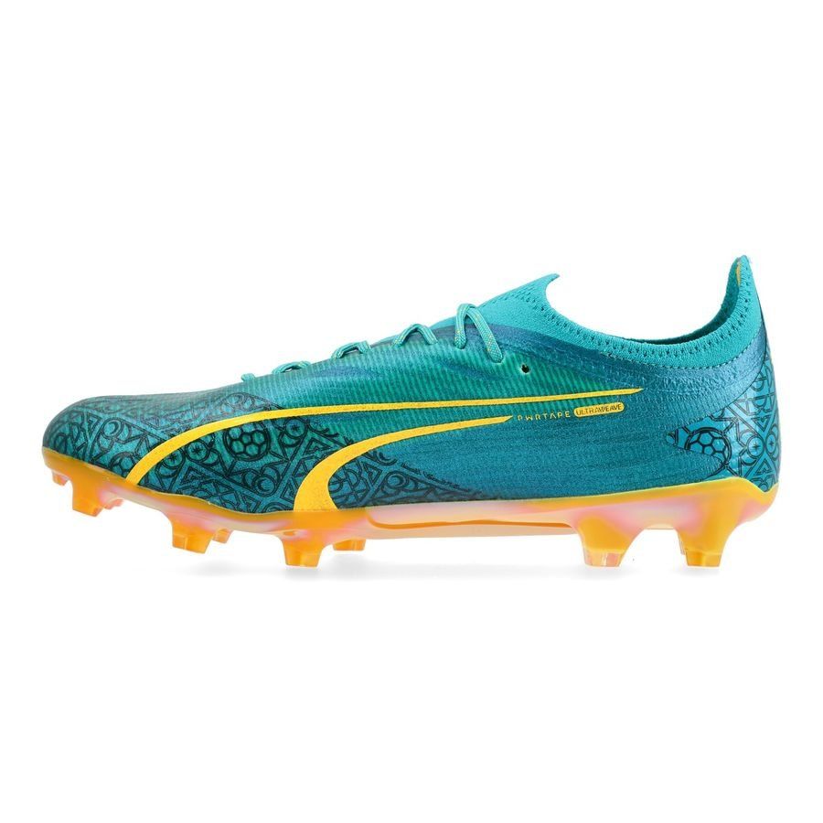 PUMA X Unisport Ultra Ultimate FG/AG Dream Factory - Deep Aqua/Alpine Snow/Tangerine ÉDITION LIMITÉE