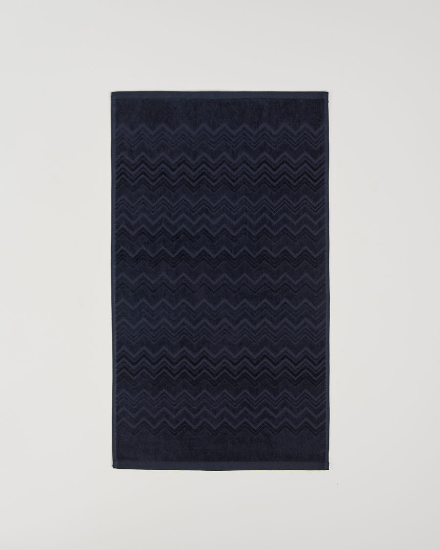 Missoni Home Chalk Hand Towel 40x70cm Navy