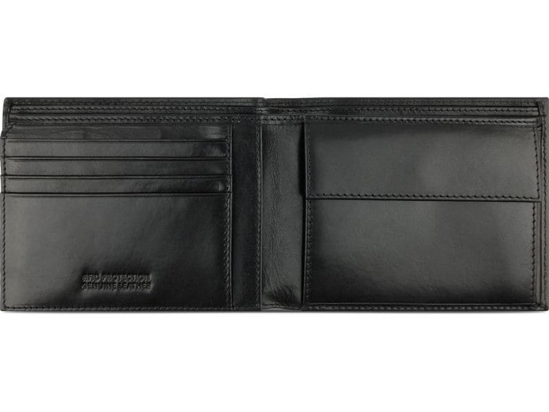 Bugatti Portemonnaie Nobile 12 cm, Schwarz Scheintasche