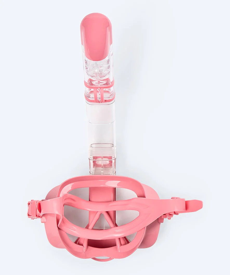Watery fullface dykkermaske til voksne - Pearl - Pink