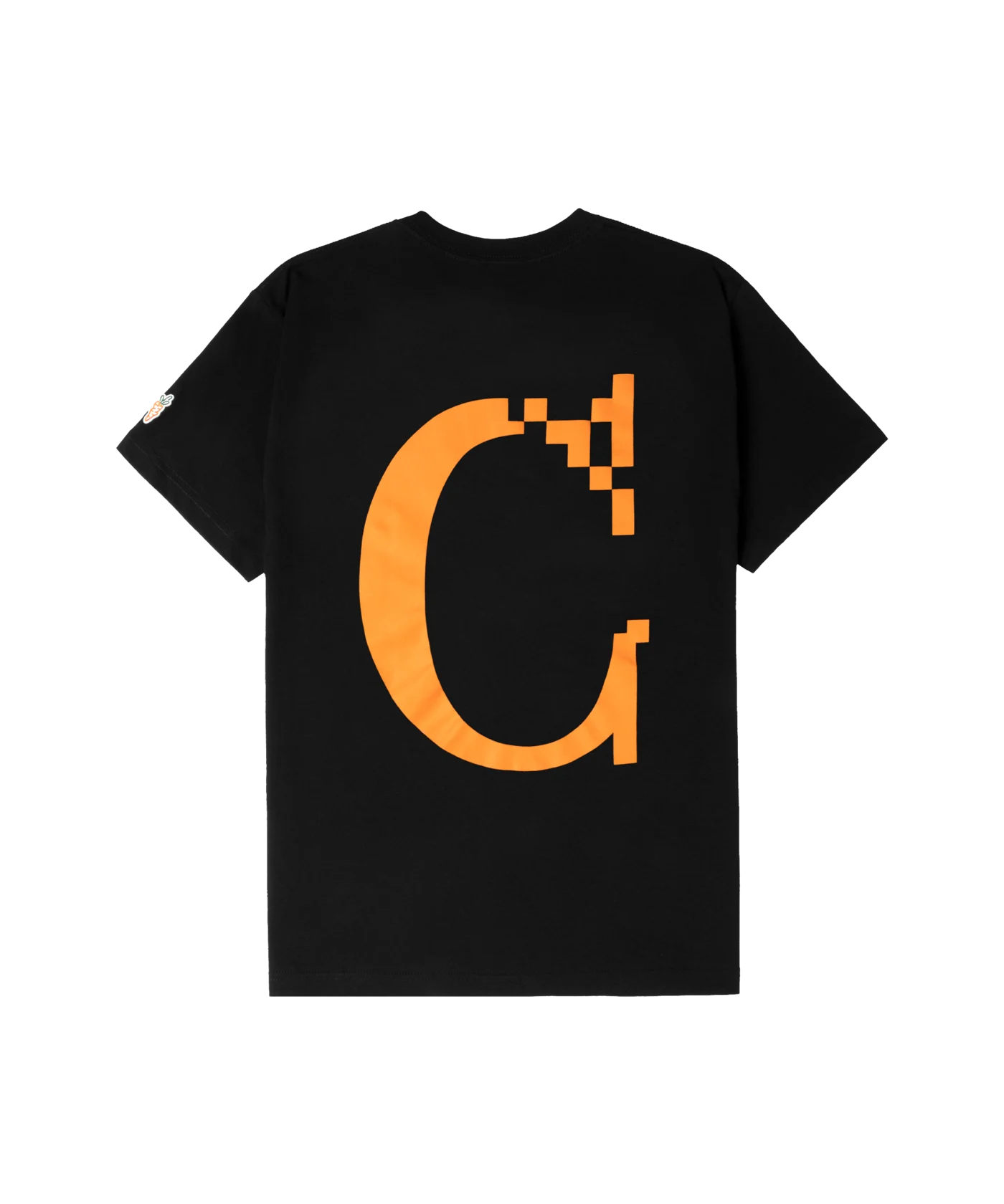 Carrots Pixelated T-Shirt Schwarz