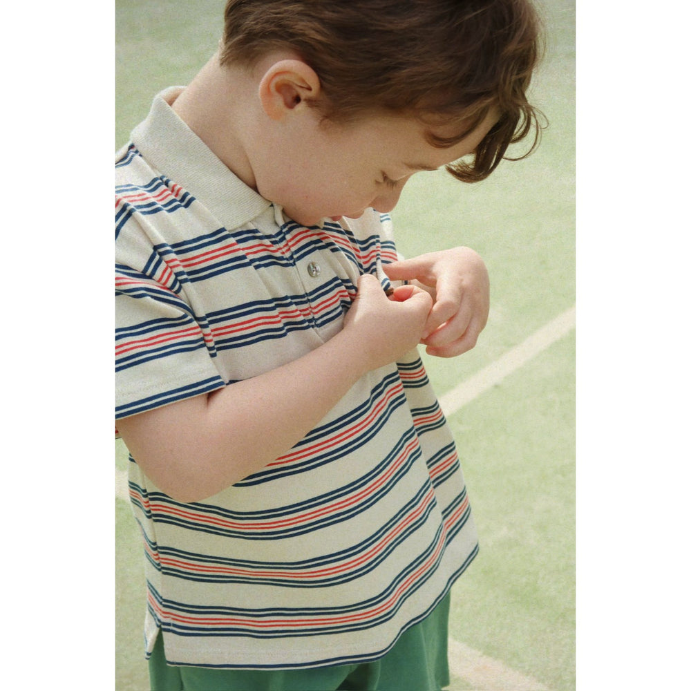 Køb Konges Sløjd Stripie Stripe Spotty Ss Polo Gots