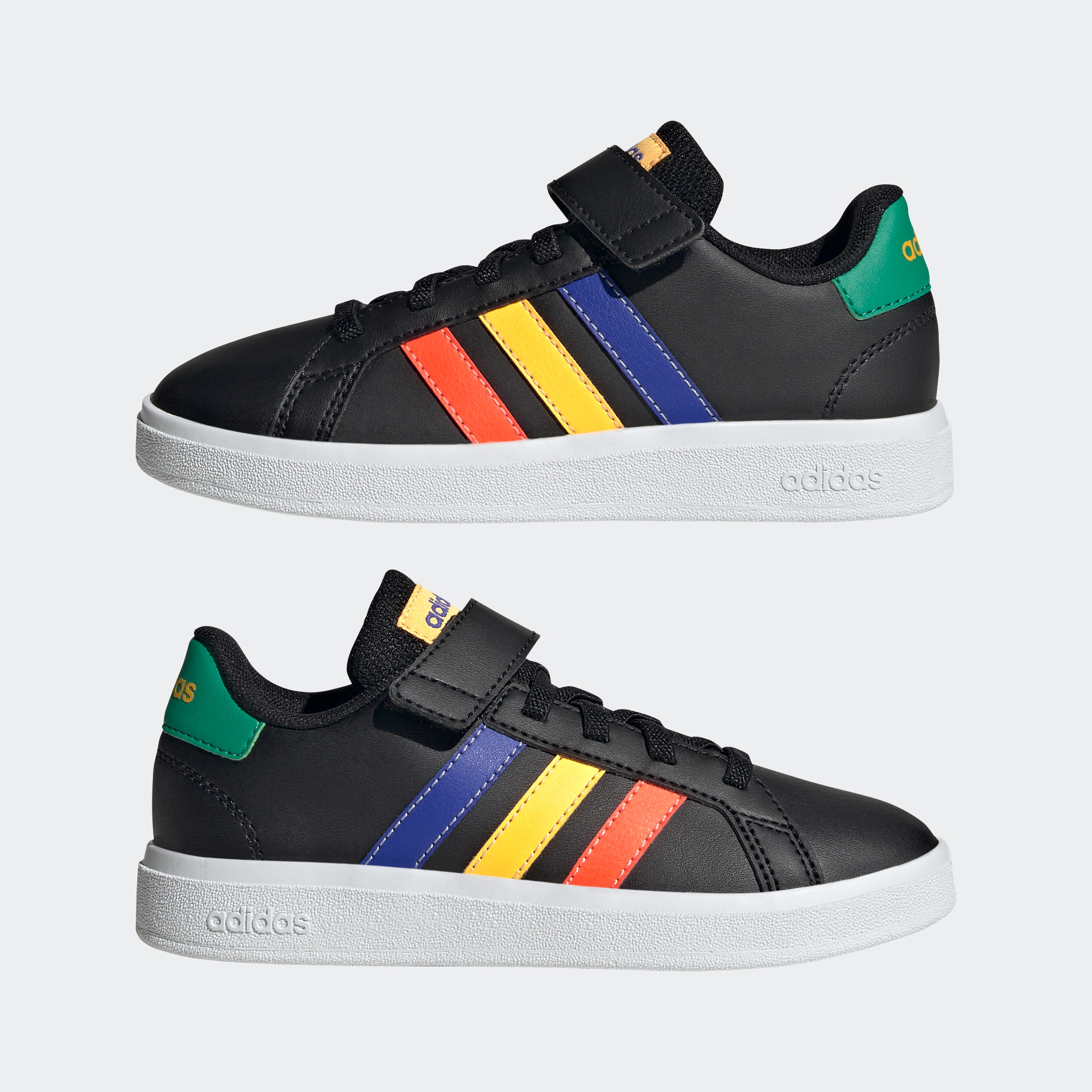 adidas Sportswear Klettschuh »GRAND COURT 2.0 KIDS«  Design auf den Spuren des adidas Superstar