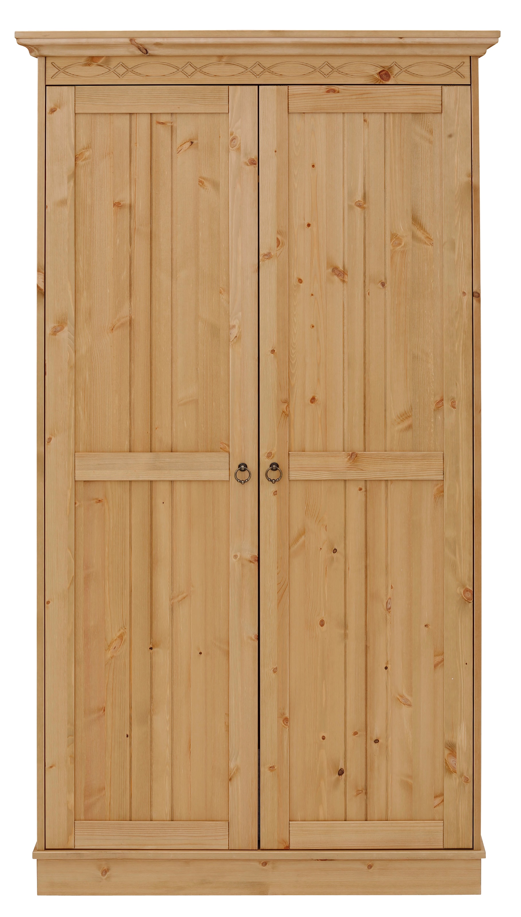 Home affaire Drehtürenschrank »Indra« 3 Breiten: 100/145/233 cm  H/T ca.187/54 cm,  aus massiver Kiefer, mit Spiegel bei der 3- und 5trg.Variante