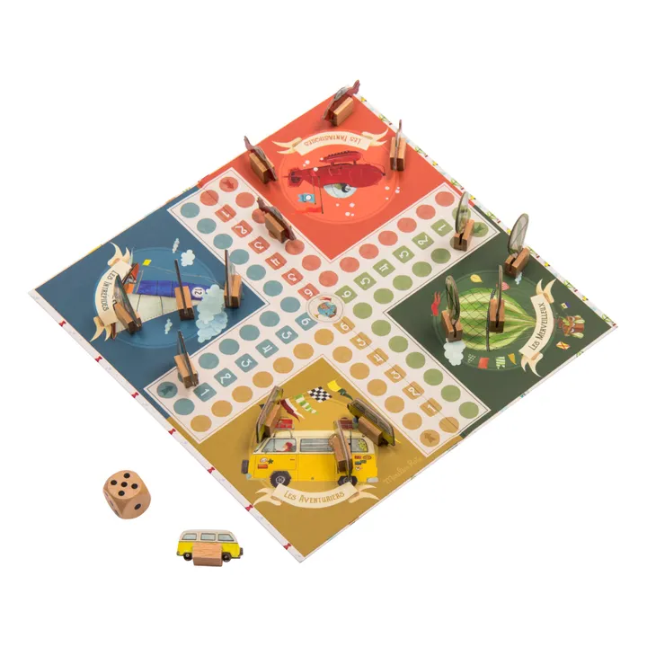 Moulin Roty Jeu de petits chevaux