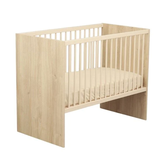 Paloma Lit bébé   Bois chêne sépia        60 x 120 cm   de               Sauthon Baby's Sweet Home