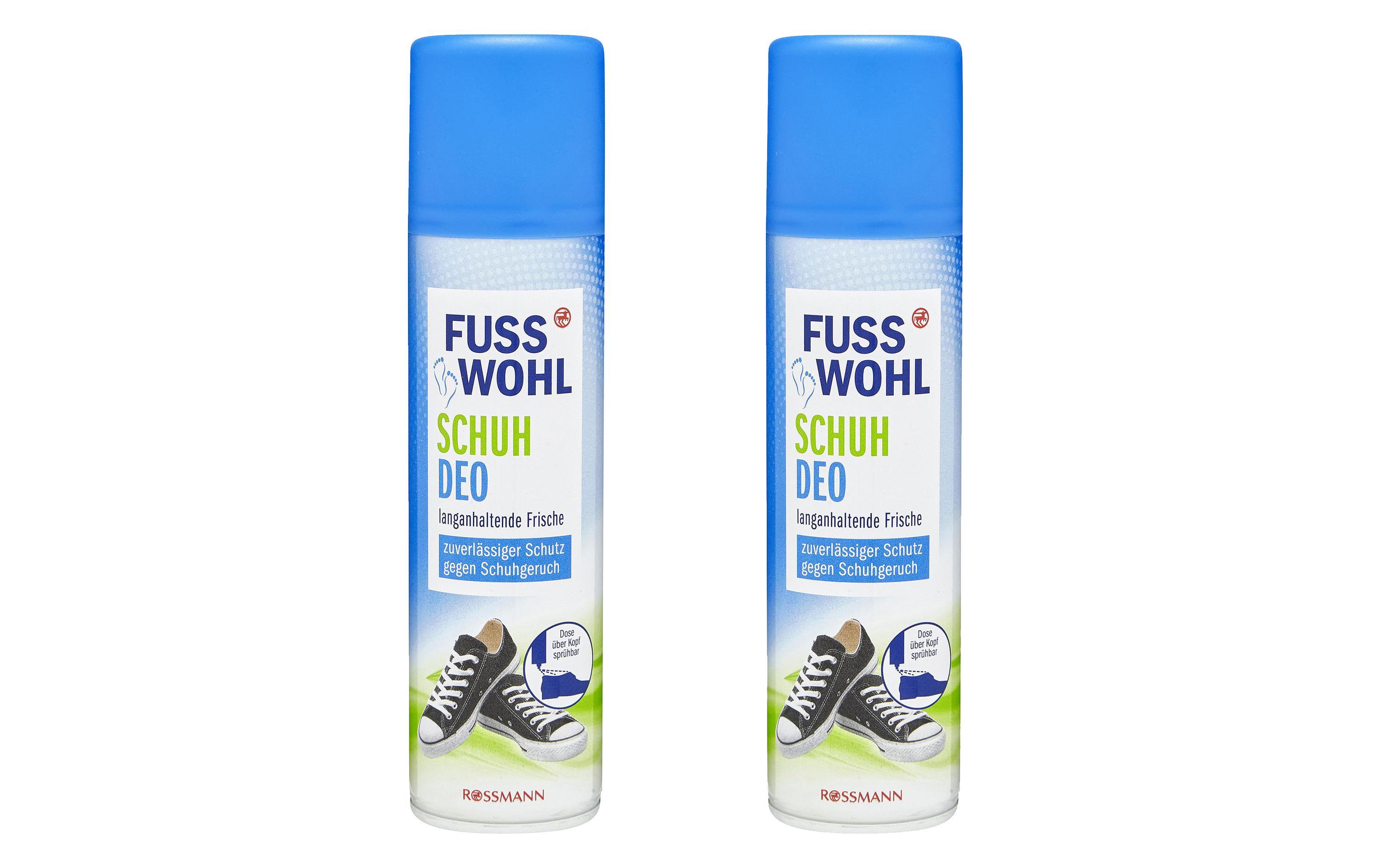 Schuhdeo 2 x 200 mlSchuhdeo für lang anhaltende Frische und mehr Hygiene