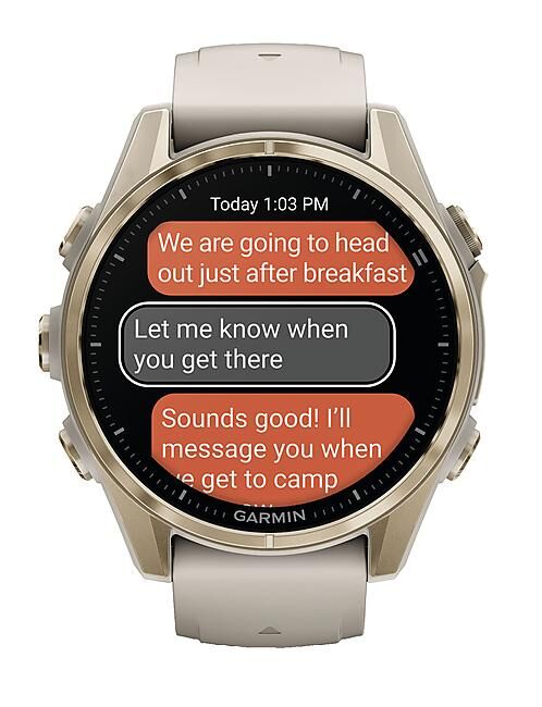 GARMIN - MONTRE GPS FENIX 8 - 43 mm SAPPHIRE AMOLED