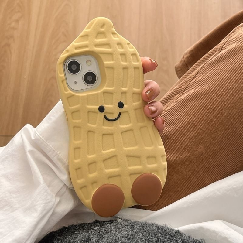 Fonekase - Peanut telefoonhoesje - iPhone 16 Pro Max / 16 Pro / 16 Plus / 16 / 15 Pro Max / 15 Pro / 15 Plus / 15 / 14 Pro Max / 14 Pro / 14 Plus / 14 / 13 Pro Max / 13 Pro / 13 / 13 Mini