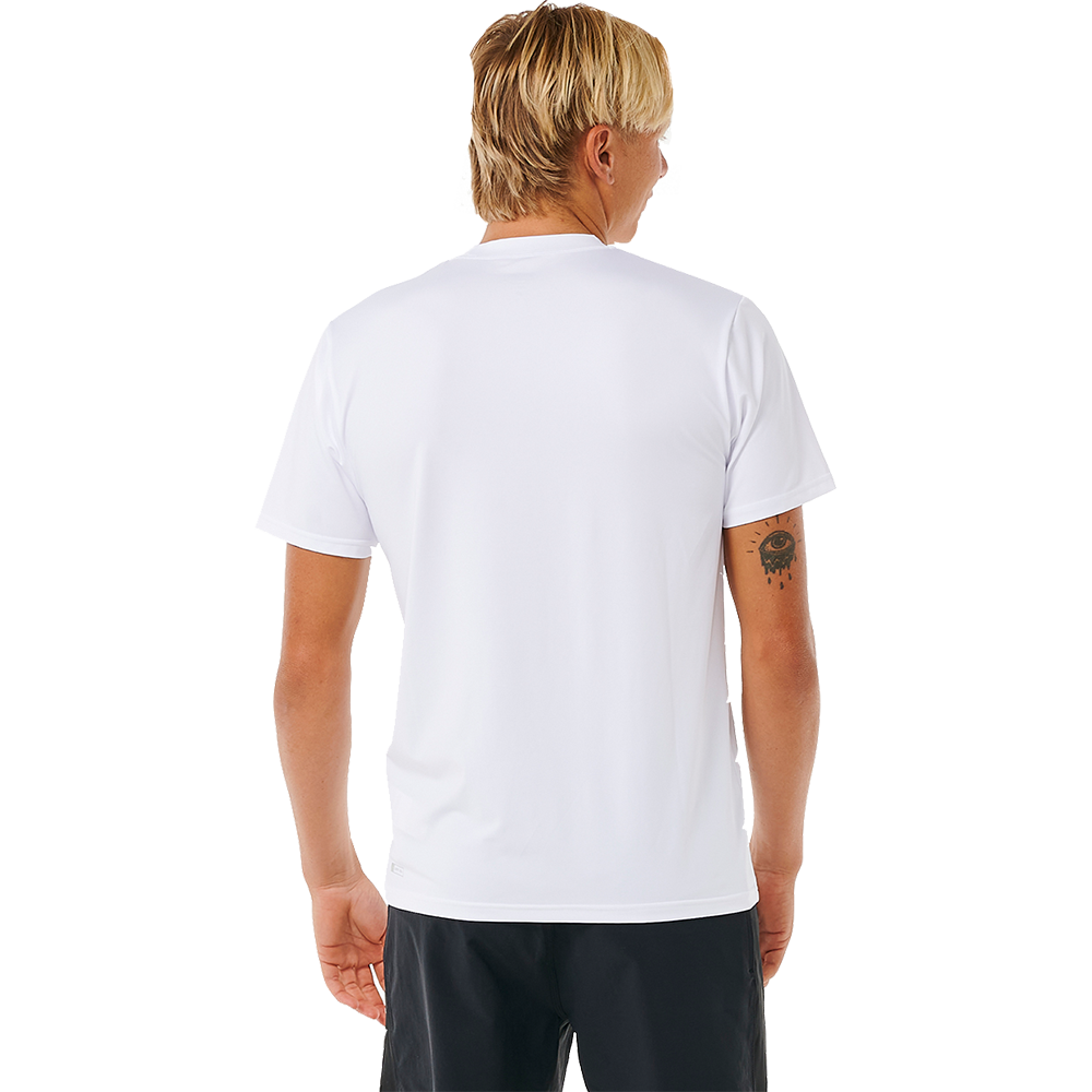 Rip Curl Stapler UPF UV-Shirt Herren weiß