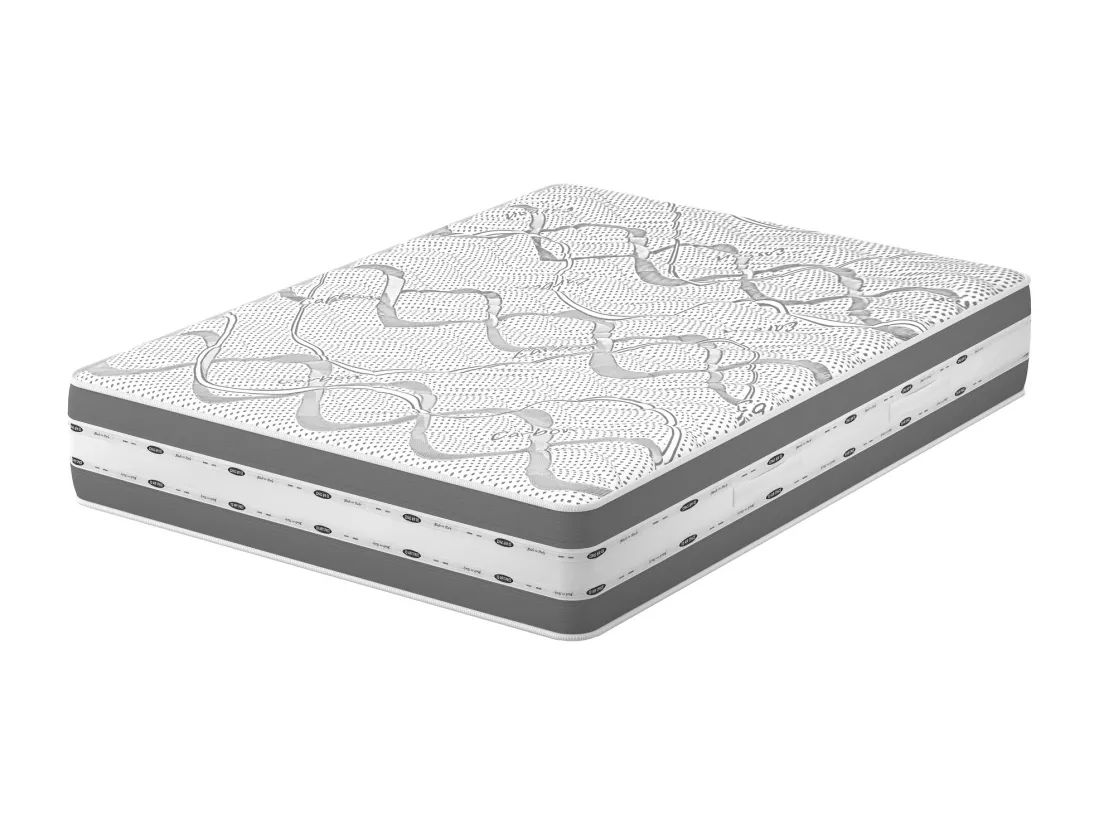 Matelas Memory Foam Wind Essential, Housse Carbon Amovible 120x190x25