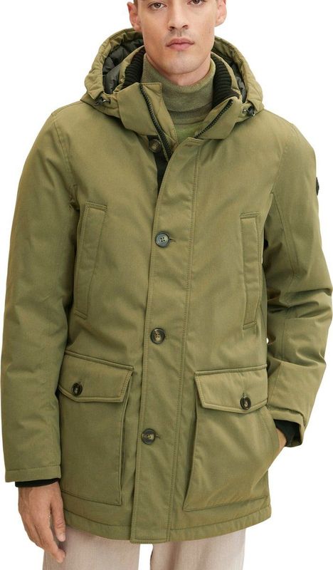 Tom Tailor - 1032495 - Heren Parka Jas - Waterafstotend - Regular Fit