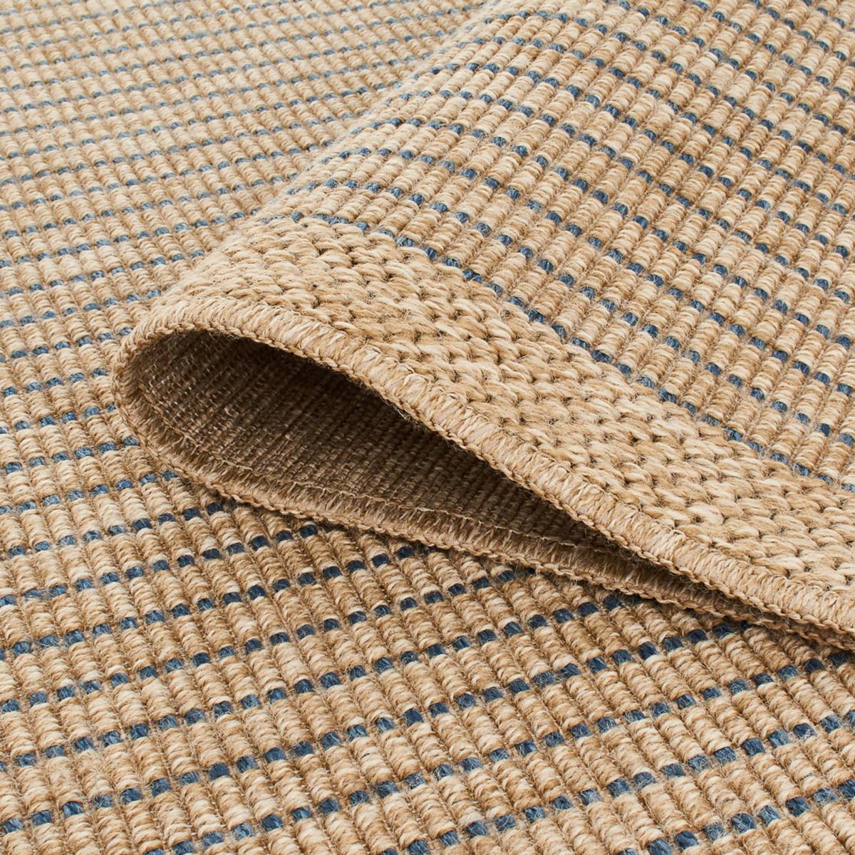 Tapis extérieur bleu 200x290 cm