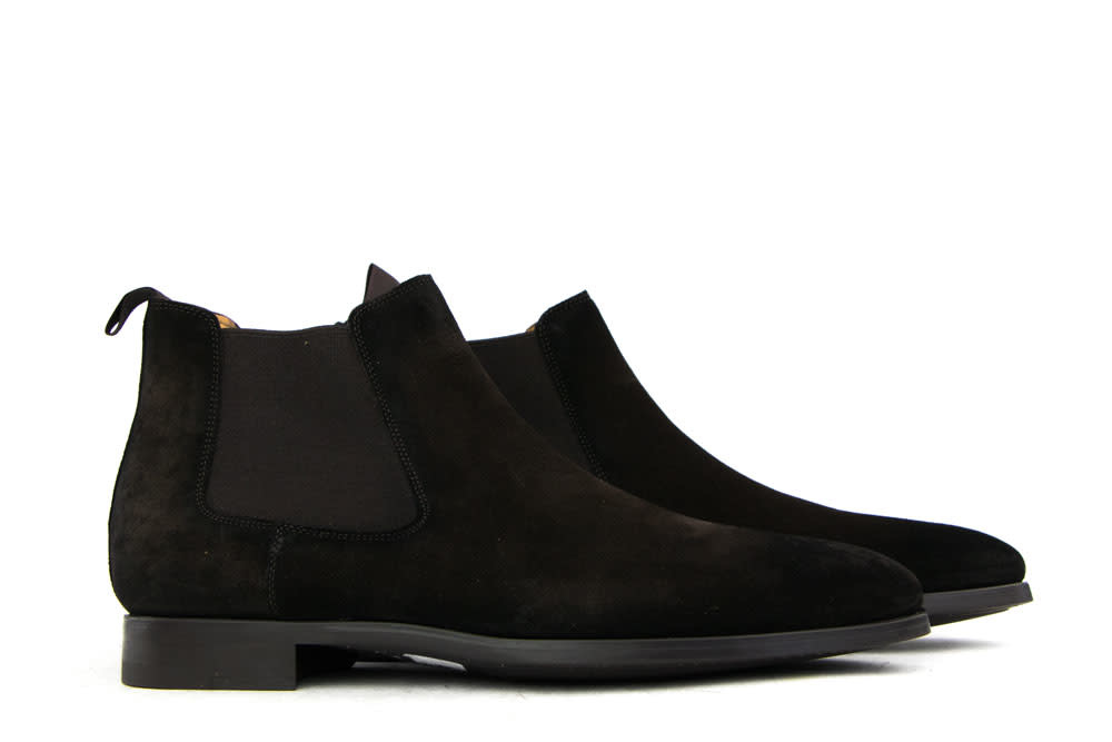 Magnanni  Shaw II Chelsea Crostidifu Bruin Suede
