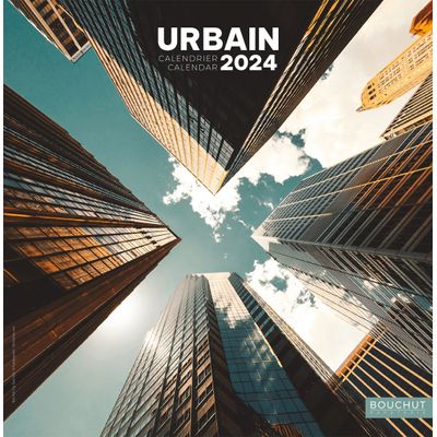 Bouchut Urbain - Calendrier illustré mensuel - 30 x 30 cm