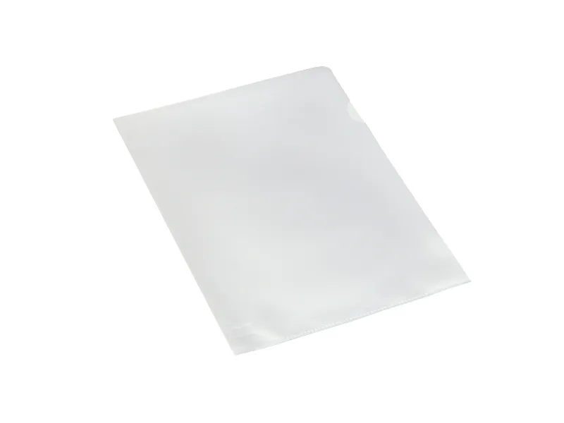 Plastomslag Bantex A4 0,11 mm PP - uden huller - med præg - (100 stk.)