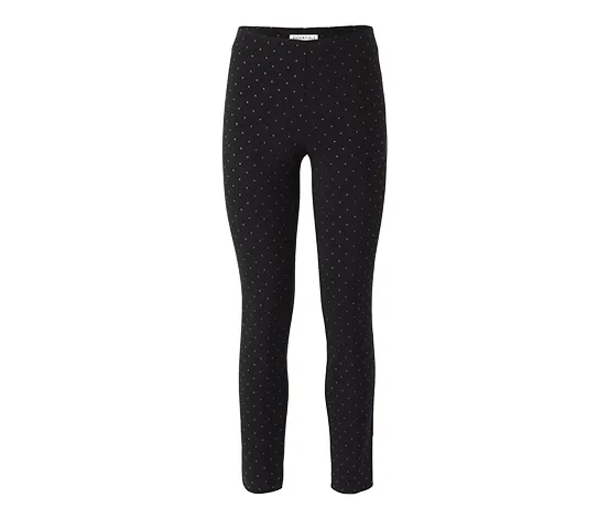 Gepunktete Stretchhose