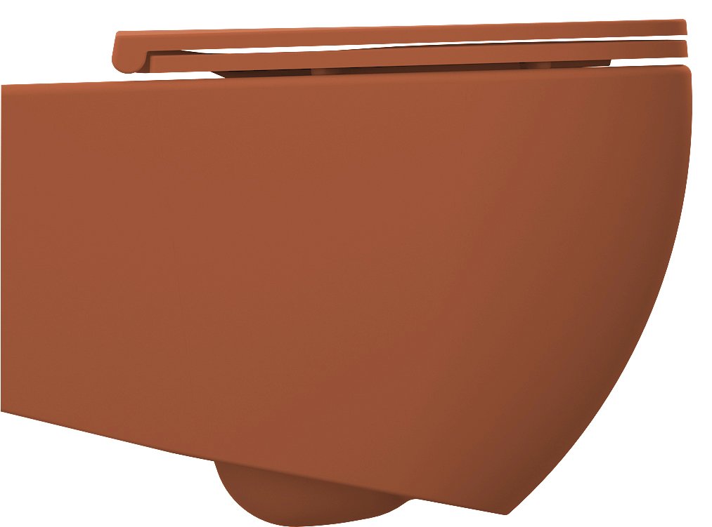 Isvea Infinity softclose toiletzitting terracotta