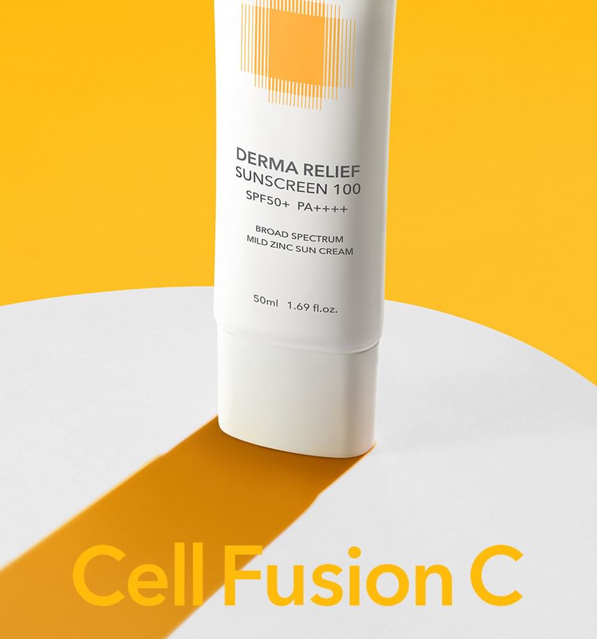 Cell Fusion C - Derma Relief Zonnebrandcrème 100