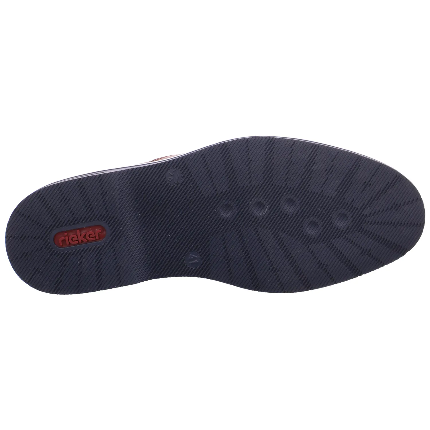 RIEKER Halbschuh-City Braun Leder