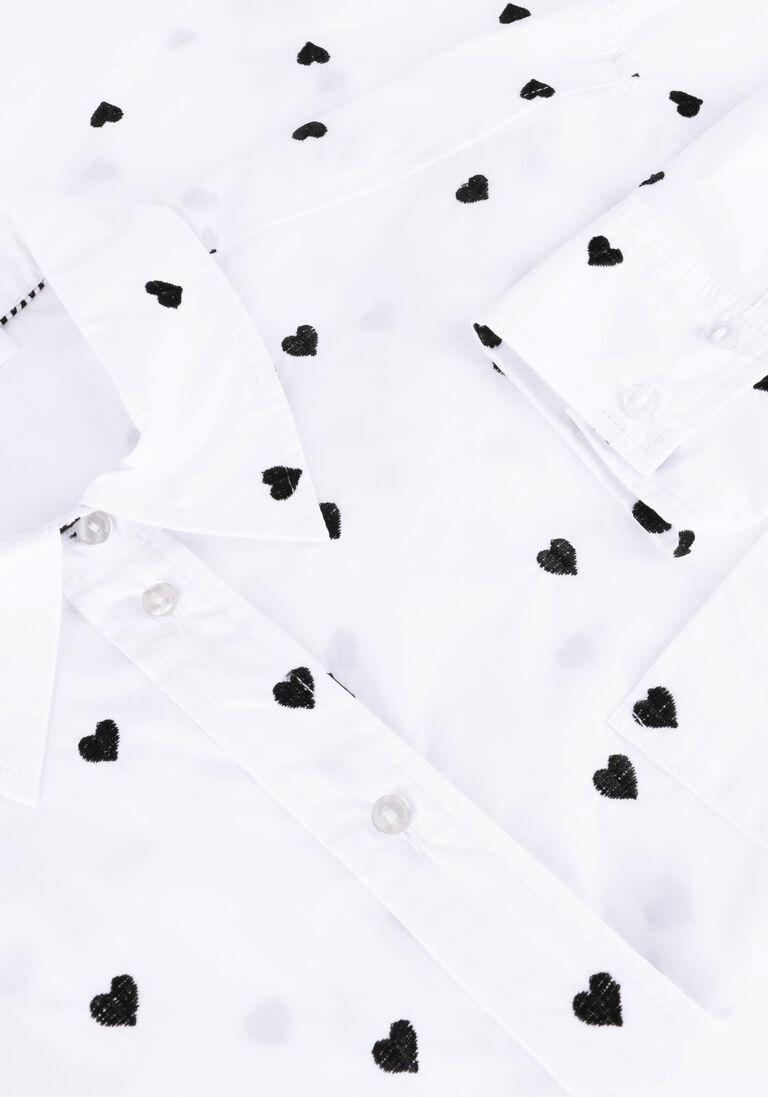 witte co'couture blouses heartcc oversize shirt