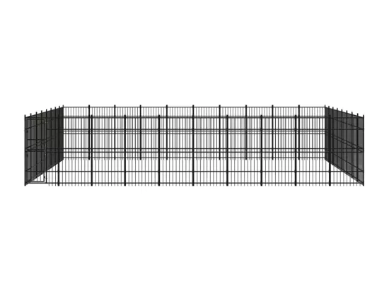 Chenil cage enclos pac noire 960 x 768 x 200 cm 02_0041879