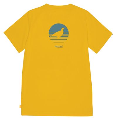 T-Shirt Manche Courtes Lagoped Teerec Sunset Jaune