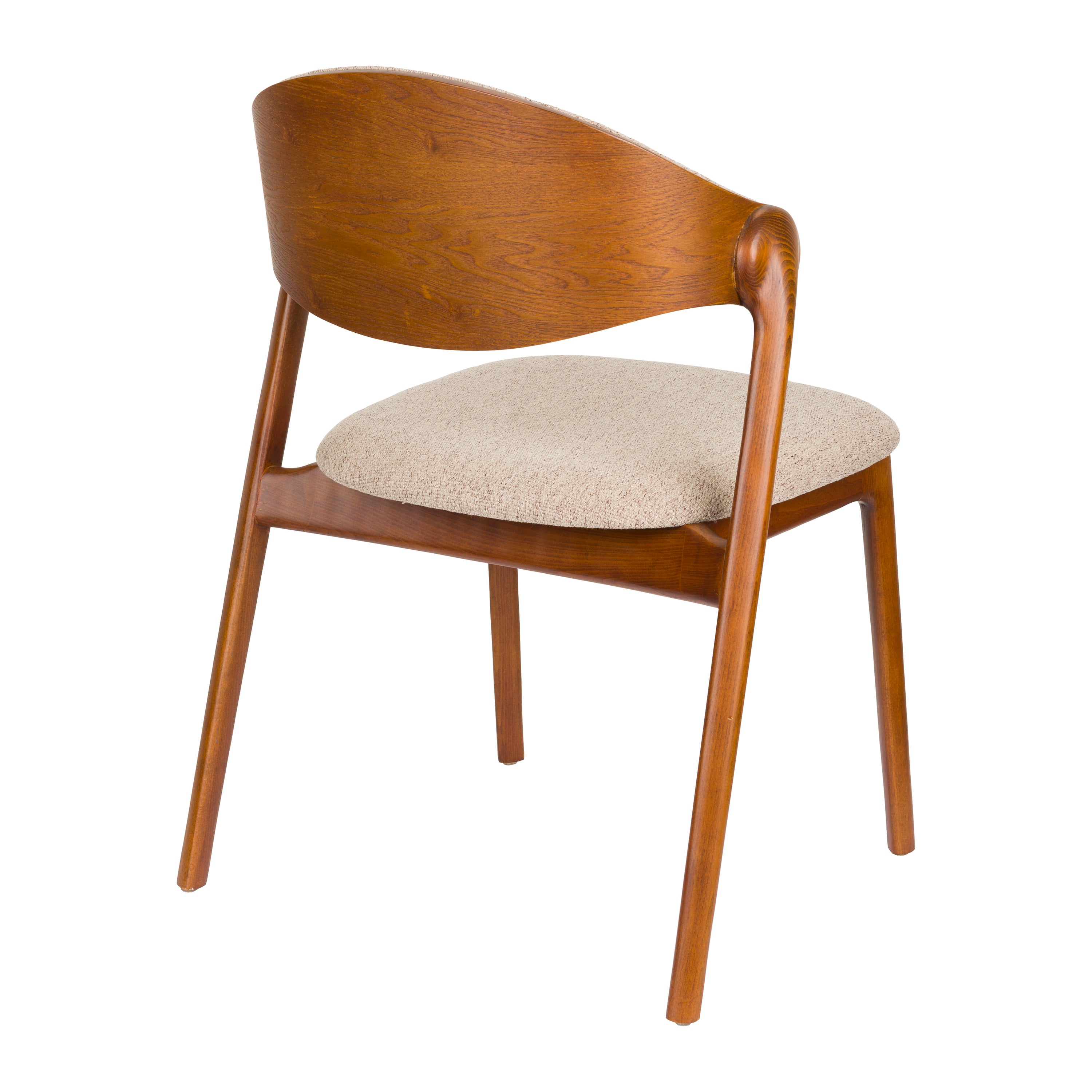 Dutchbone Babington Eetkamerstoel Essenhout - Beige