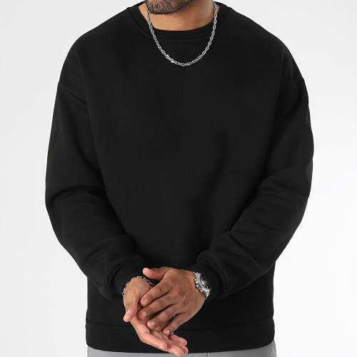 Sweat Crewneck Large 0256 Noir