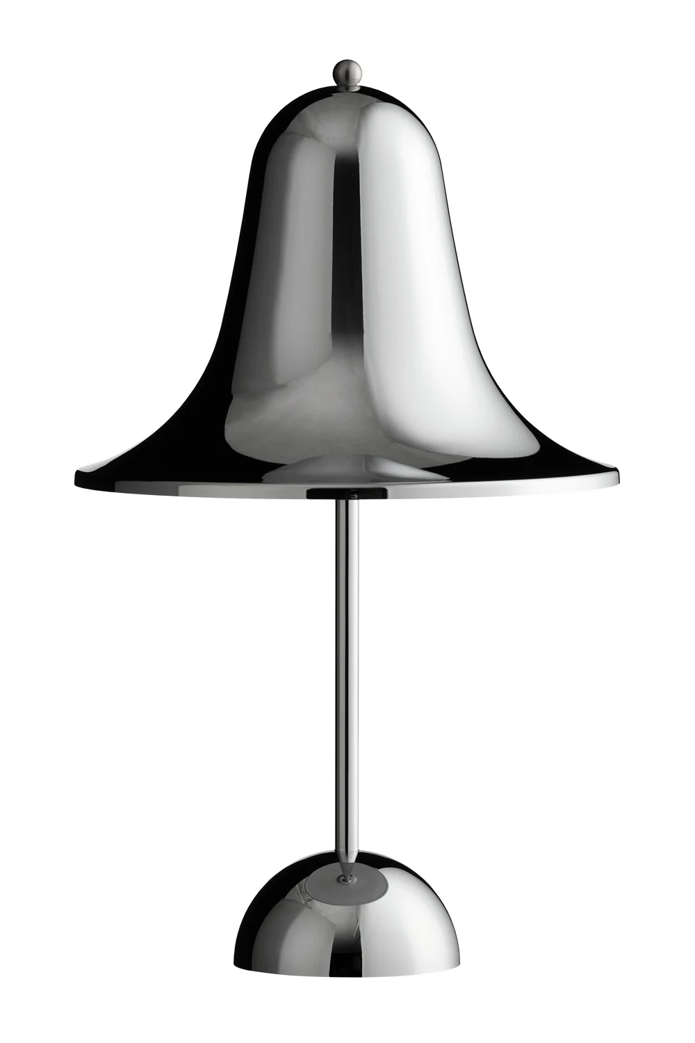 Verpan  Pantop Portable bordlampe - Shiny Chrome