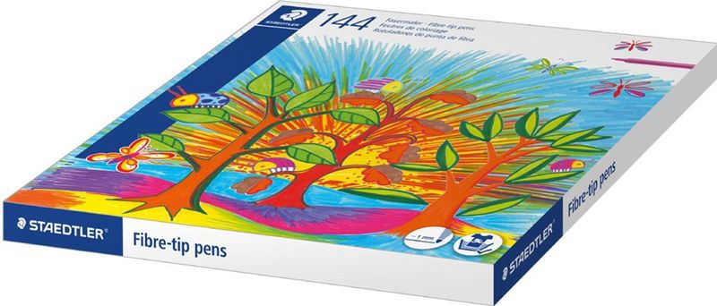 Staedtler - Noris 325 - Viltstiften - Veelkleurig - 144 stuks