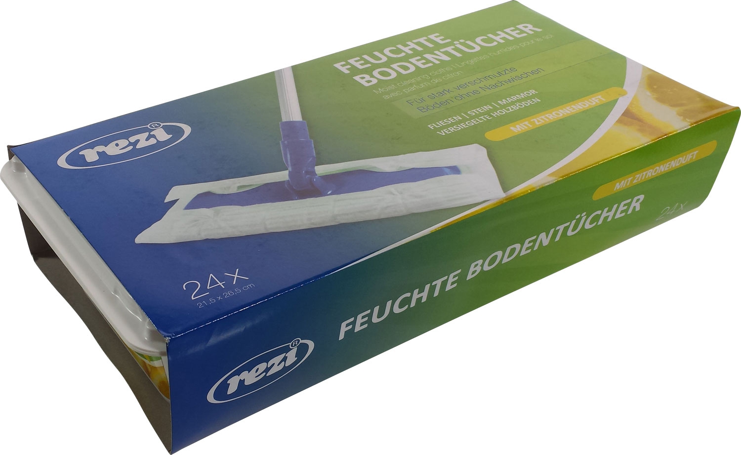 Rezi Feuchte Bodentücher 24er Pack