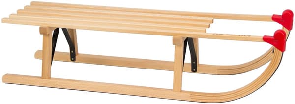 Sled wooden NIJDAM Davos N50DA01